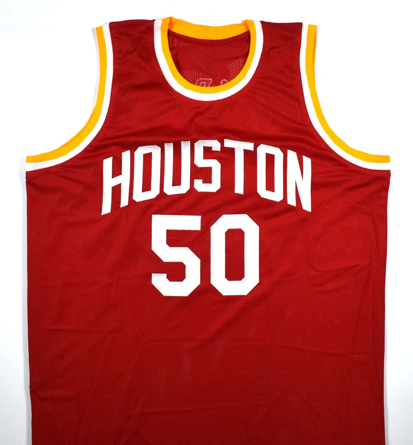 Ralph Sampson Autographed Red Custom Jersey
