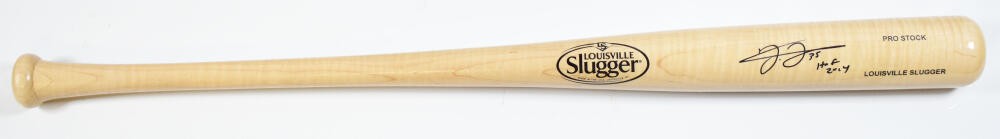 Frank Thomas Signed Louisville Slugger Baseball Bat with HOF Inscription
