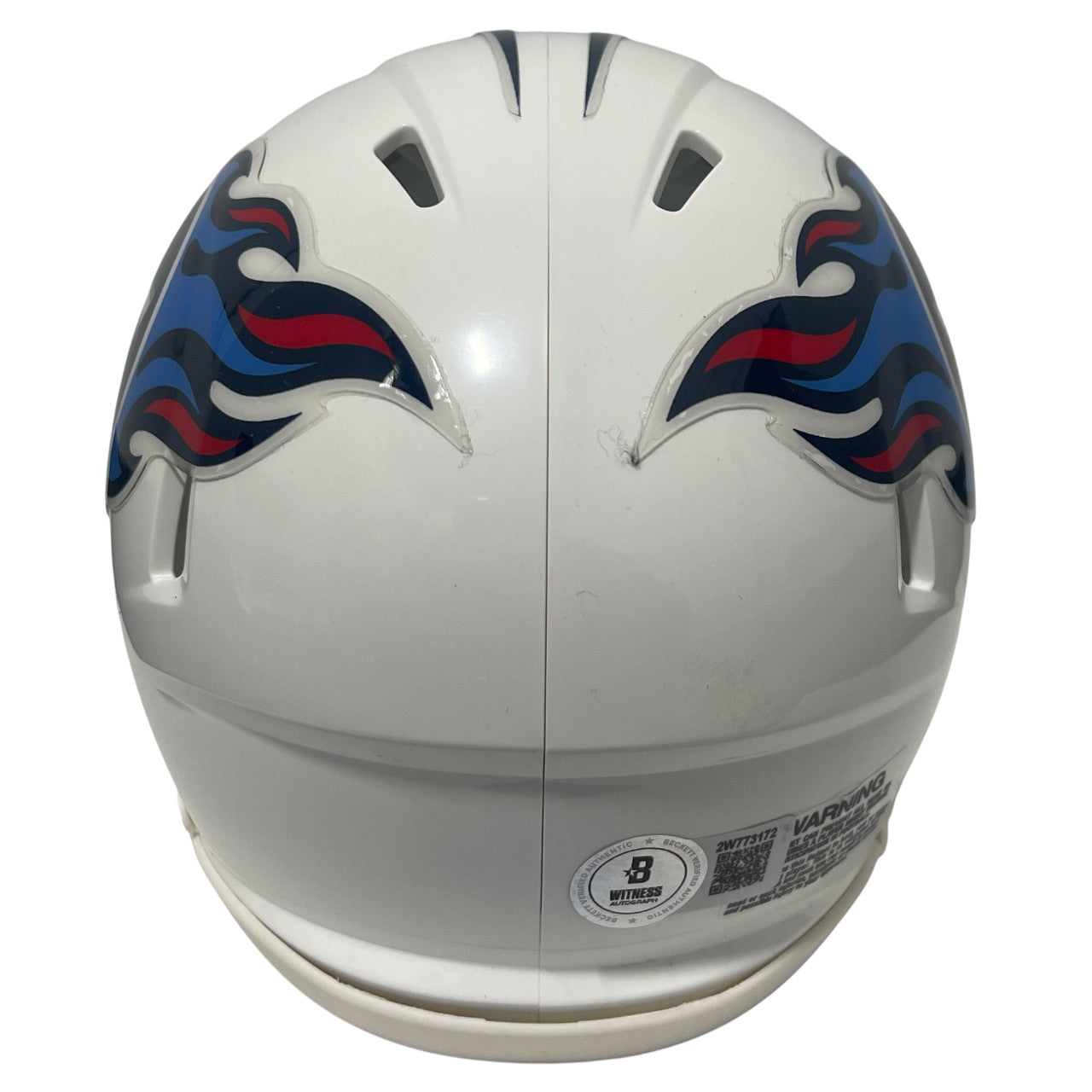 Jevon Kearse Signed Tennessee Titans Throwback Mini Helmet (Beckett COA)