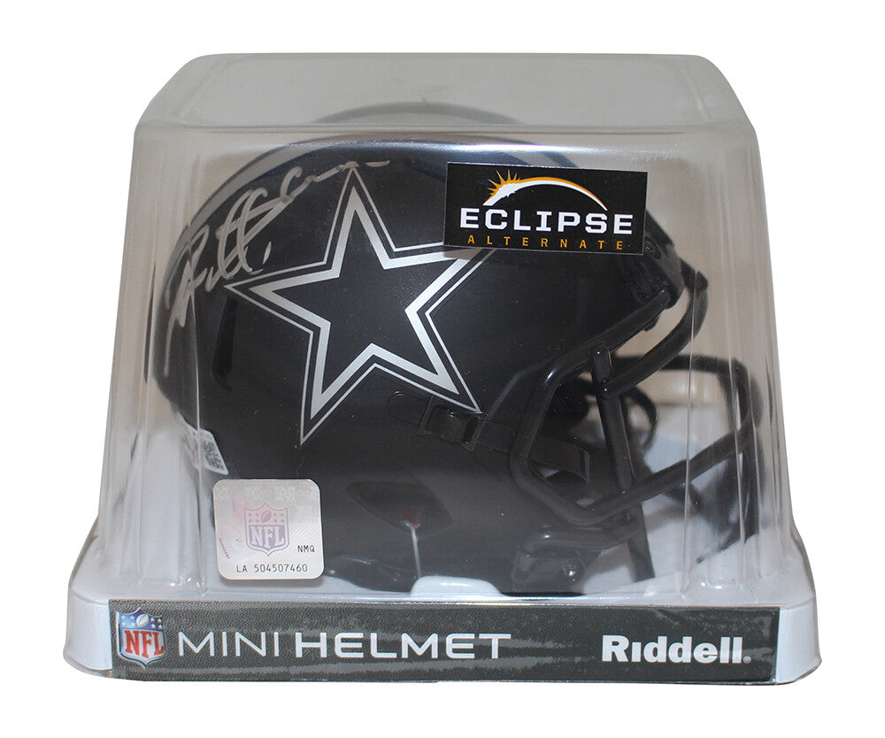 Deion Sanders Dallas Cowboys Autographed Eclipse Mini Helmet
