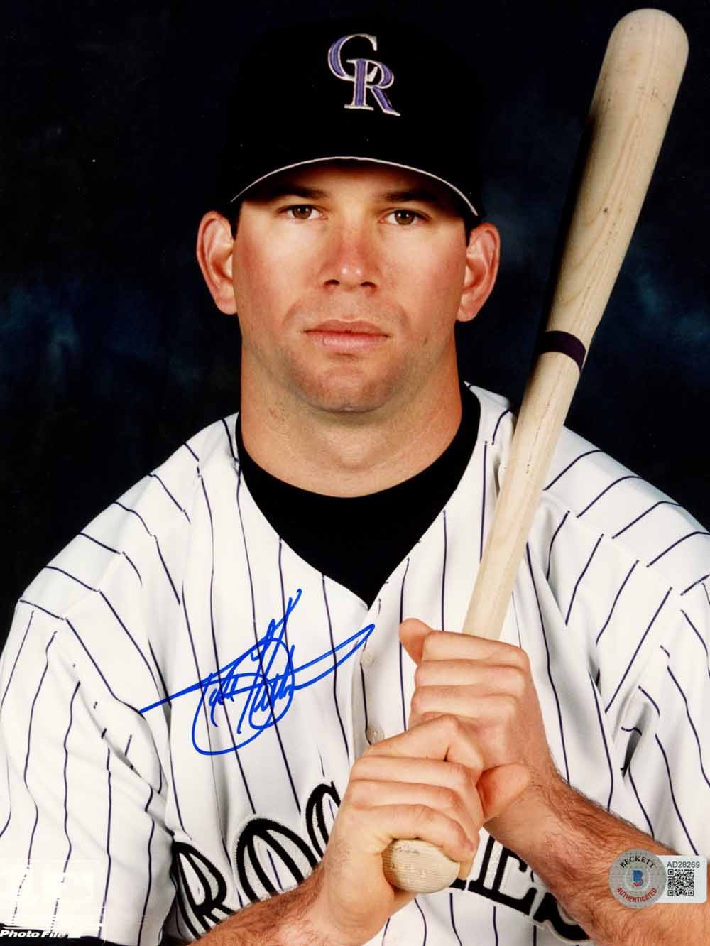 Todd Helton Autographed Colorado Rockies 8x10 Photo