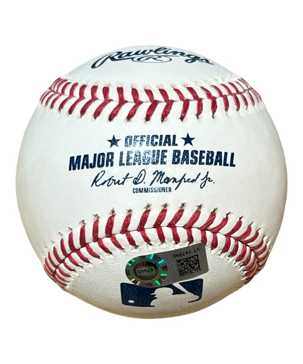 Yoan Moncada Signed White Sox Official MLB Baseball "MLB Debut" Inscribed