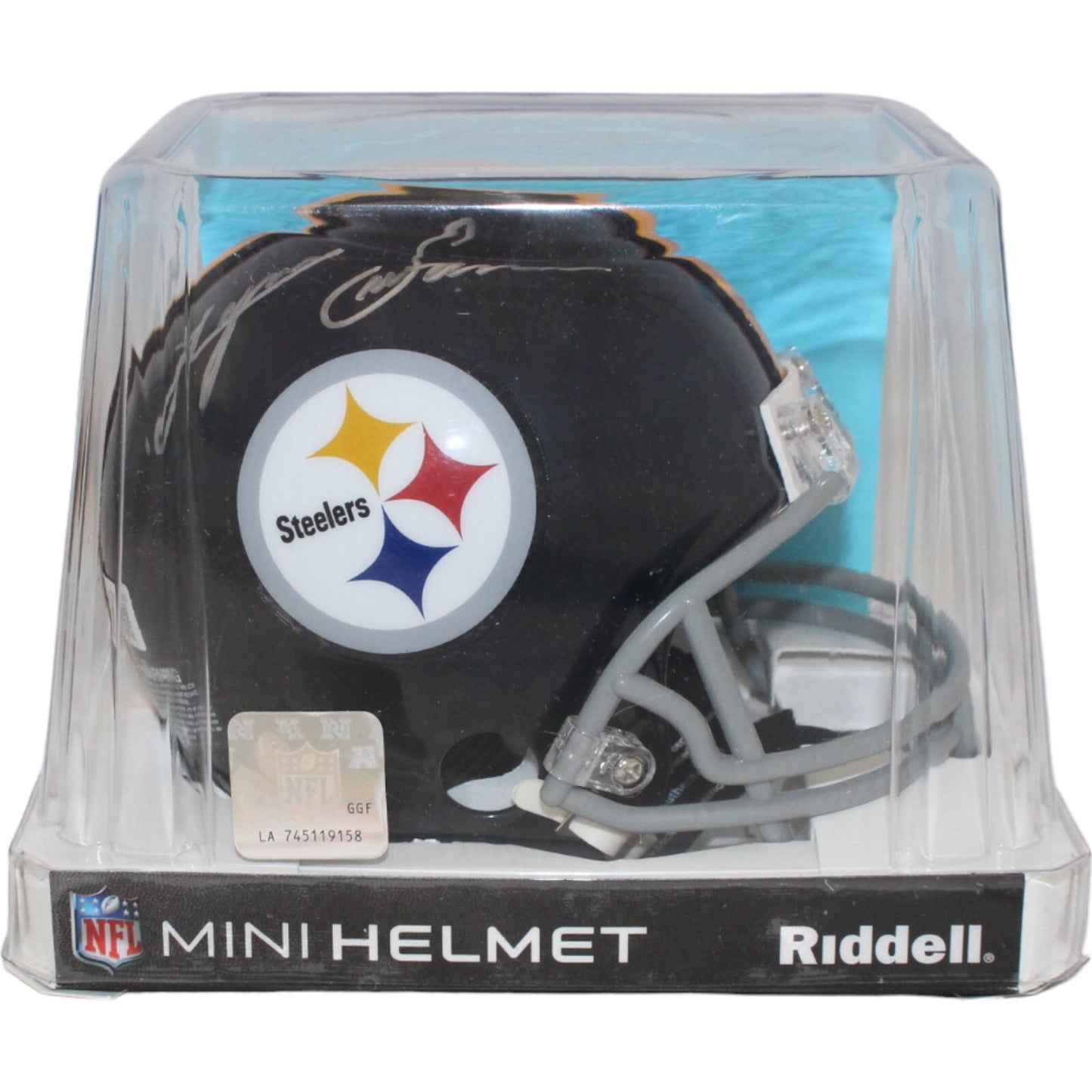 Lynn Swann Signed Pittsburgh Steelers VSR4 Mini Helmet (Beckett COA)