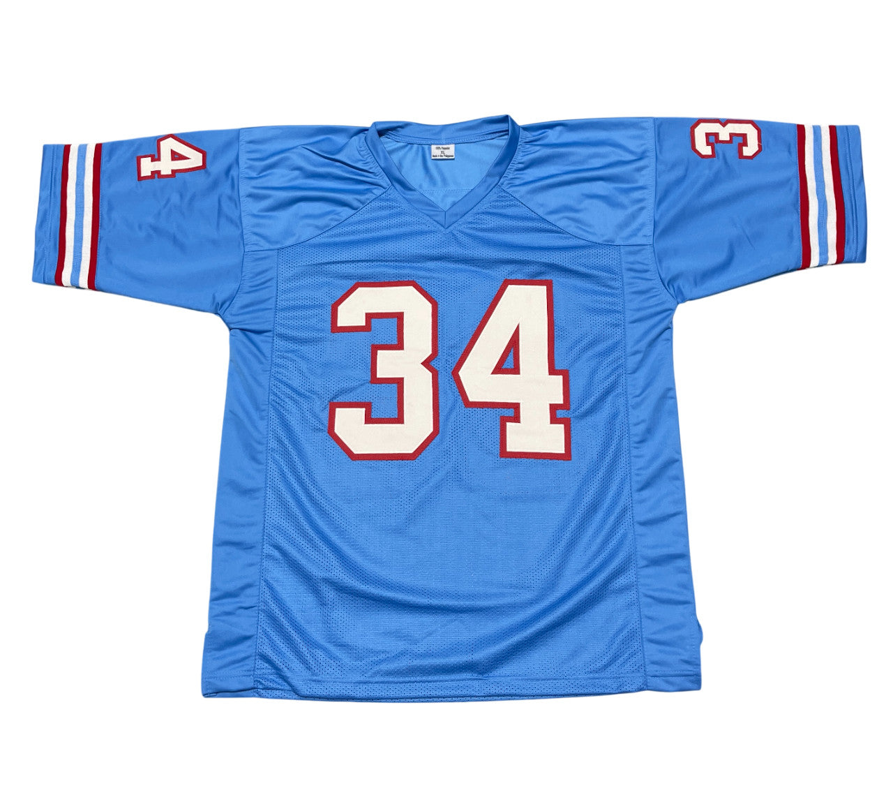 Earl Campbell Signed Houston Oilers Custom Jersey (HOF 91) BAS