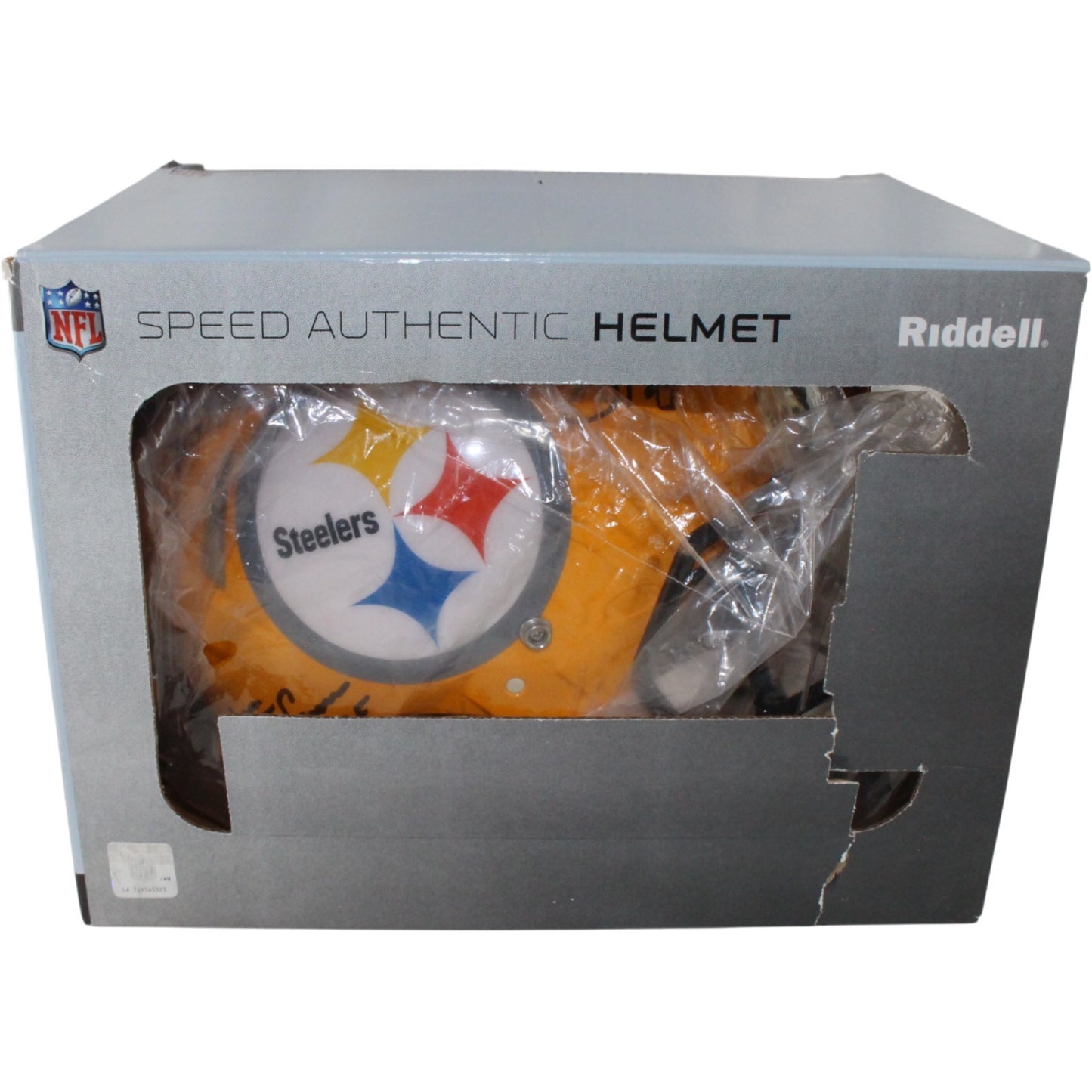 Franco Harris & Terry Bradshaw Multi-Signed Steelers HOF Full Size Helmet