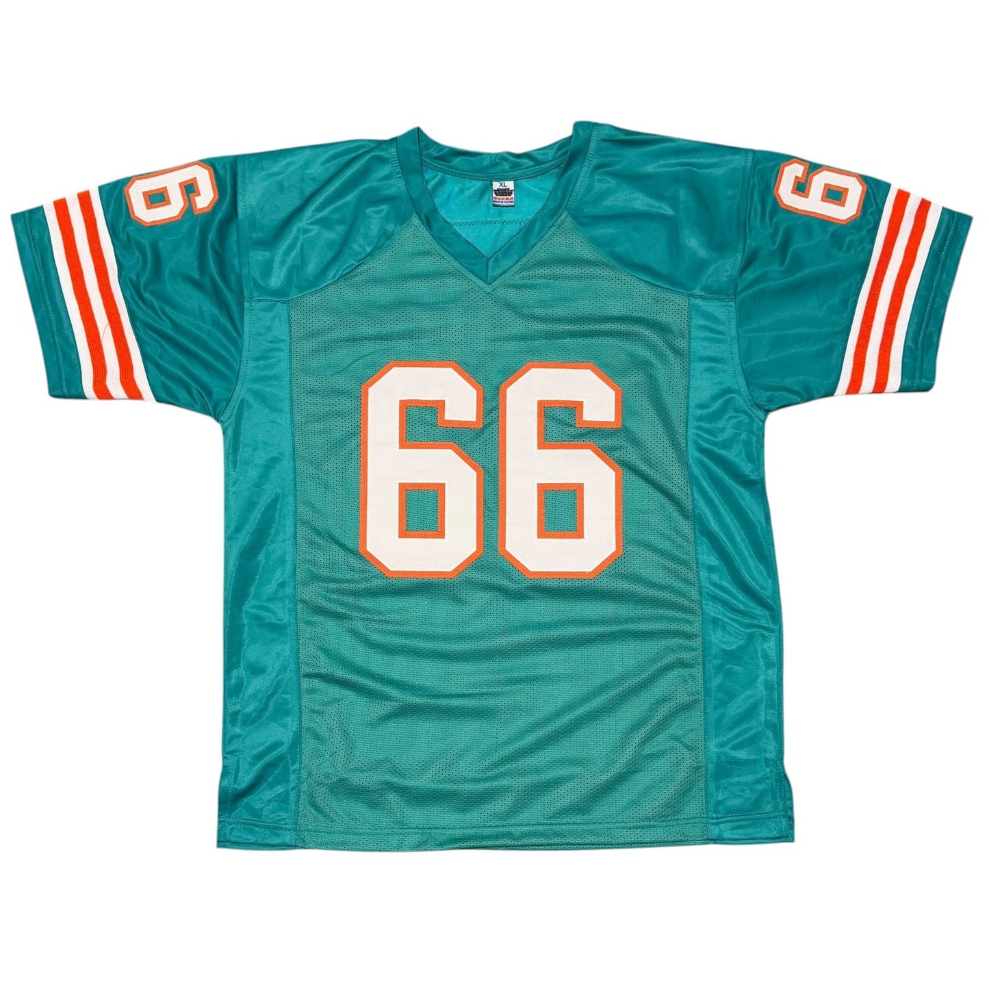 Larry Little Miami Dolphins Signed Custom Jersey (HOF 93) - JSA Witness