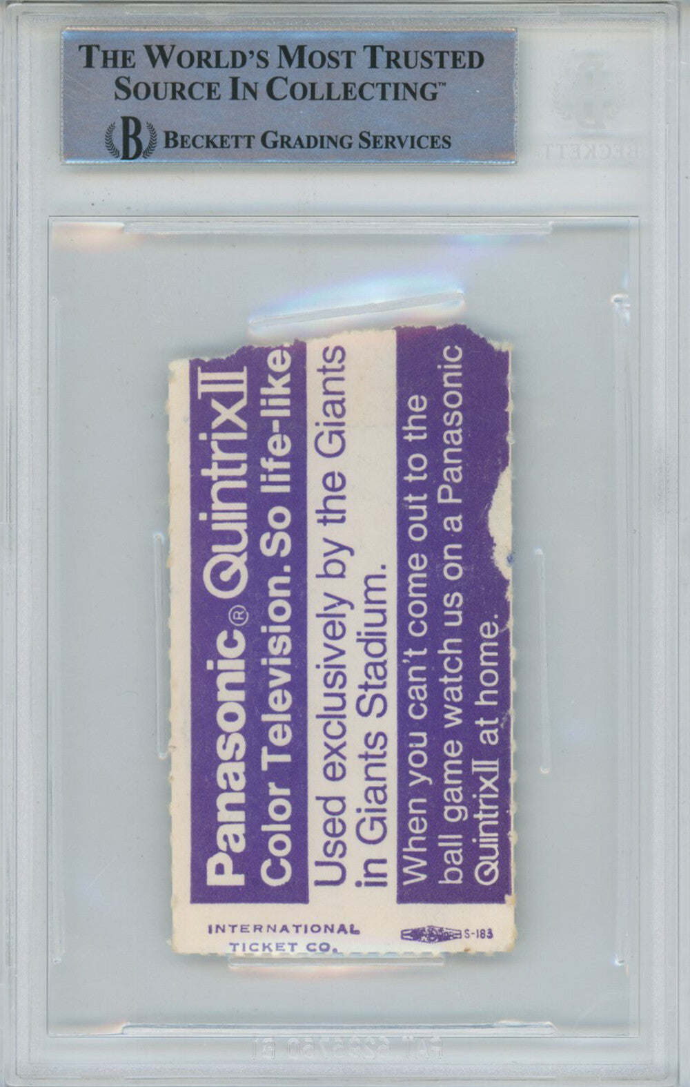 Tony Dorsett Signed Dallas Cowboys 1977 Game 4 Ticket Stub (ROY Inscription)