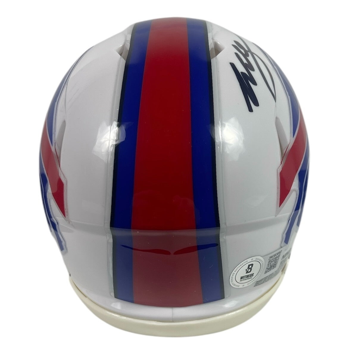 Willis McGahee Buffalo Bills Signed Speed Mini Helmet (Beckett COA)