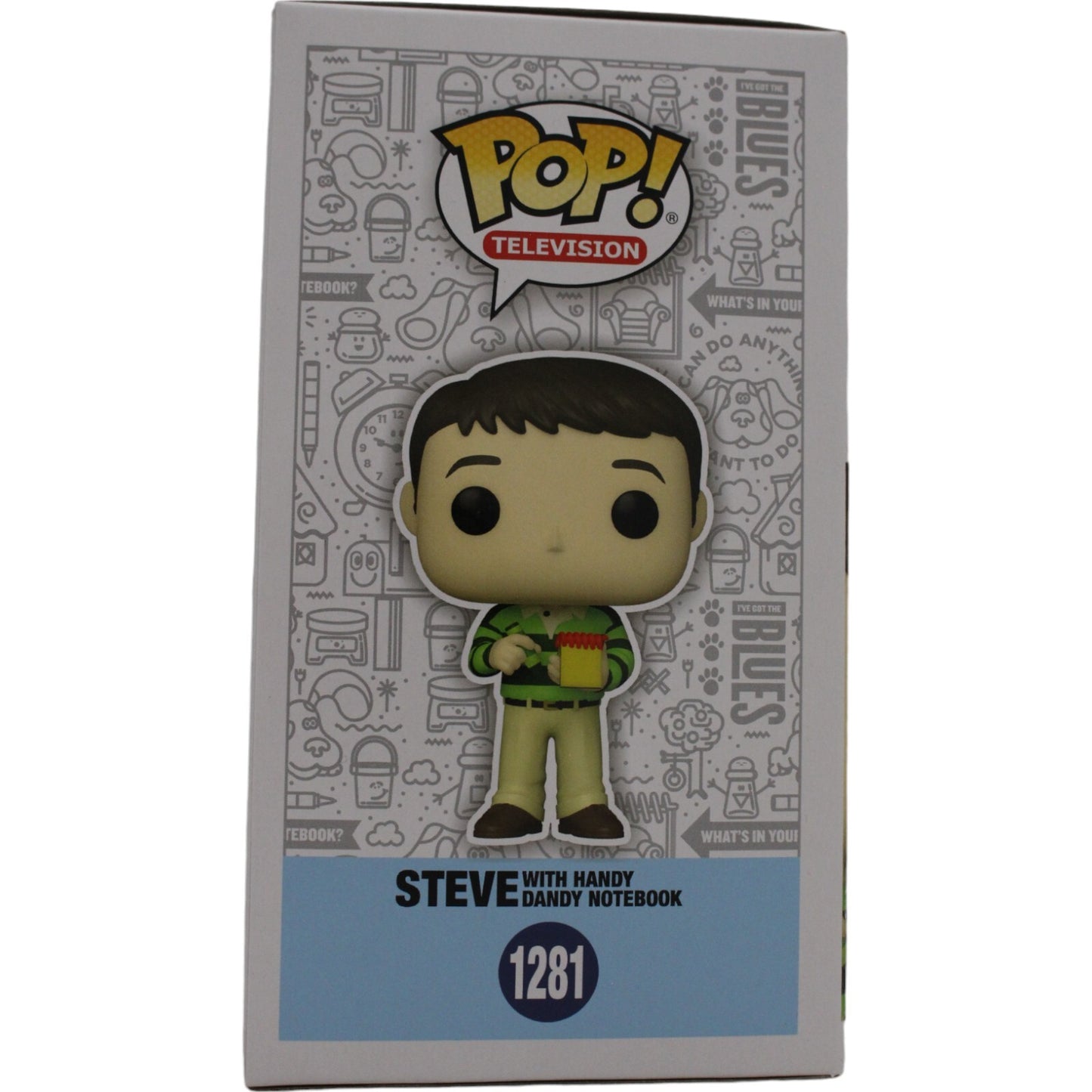 Steve Burns Signed Blue's Clues Funko Pop! Vinyl #1281 Beckett BAS