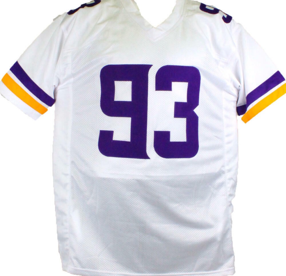 Patrick Jones Autographed Minnesota Vikings White Custom Jersey