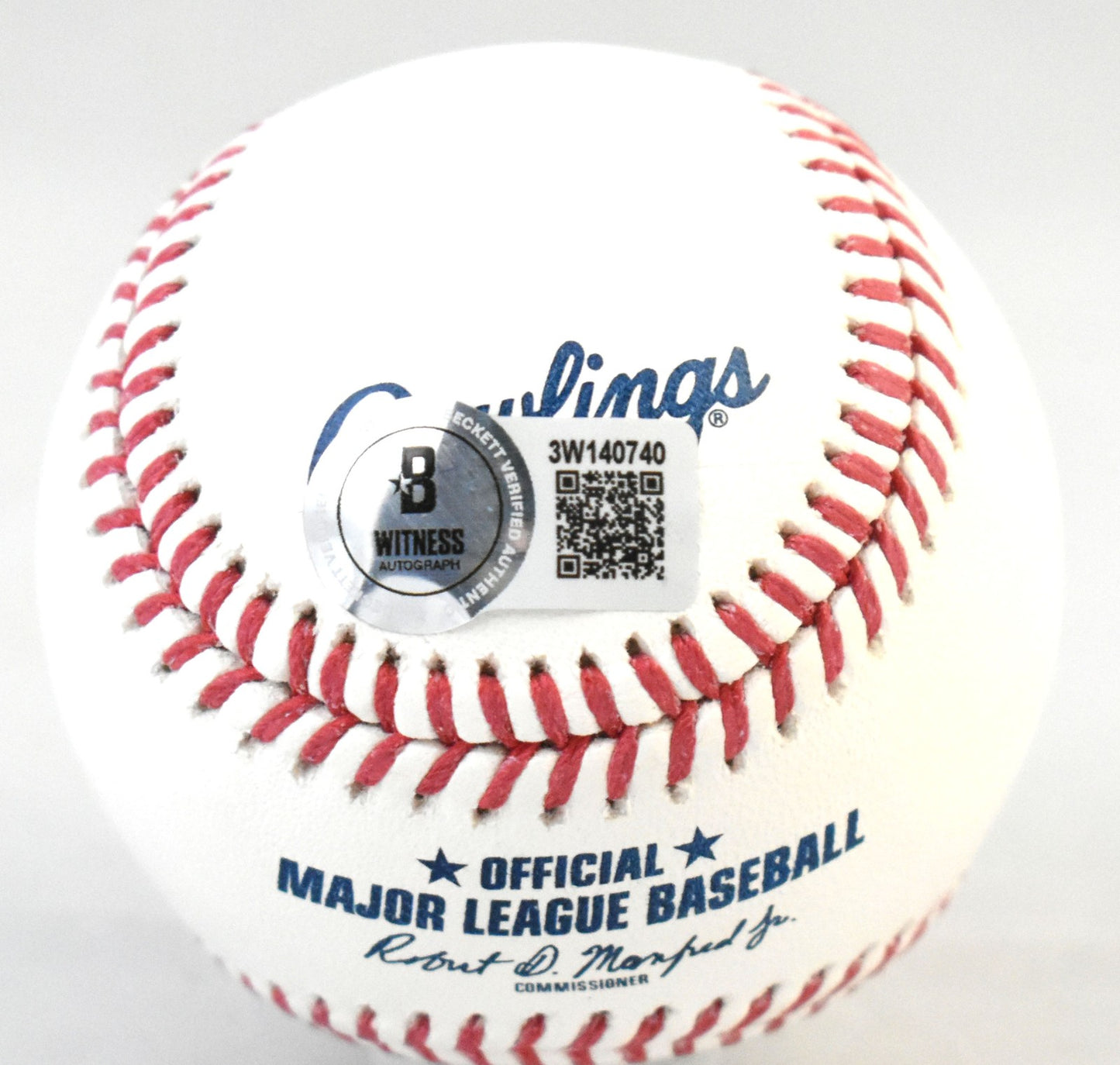 Bobby Abreu Autographed Rawlings Official Major League Baseball