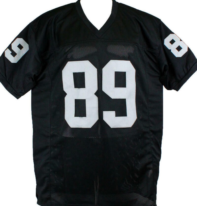 Bryan Edwards Signed Black Custom Football Jersey