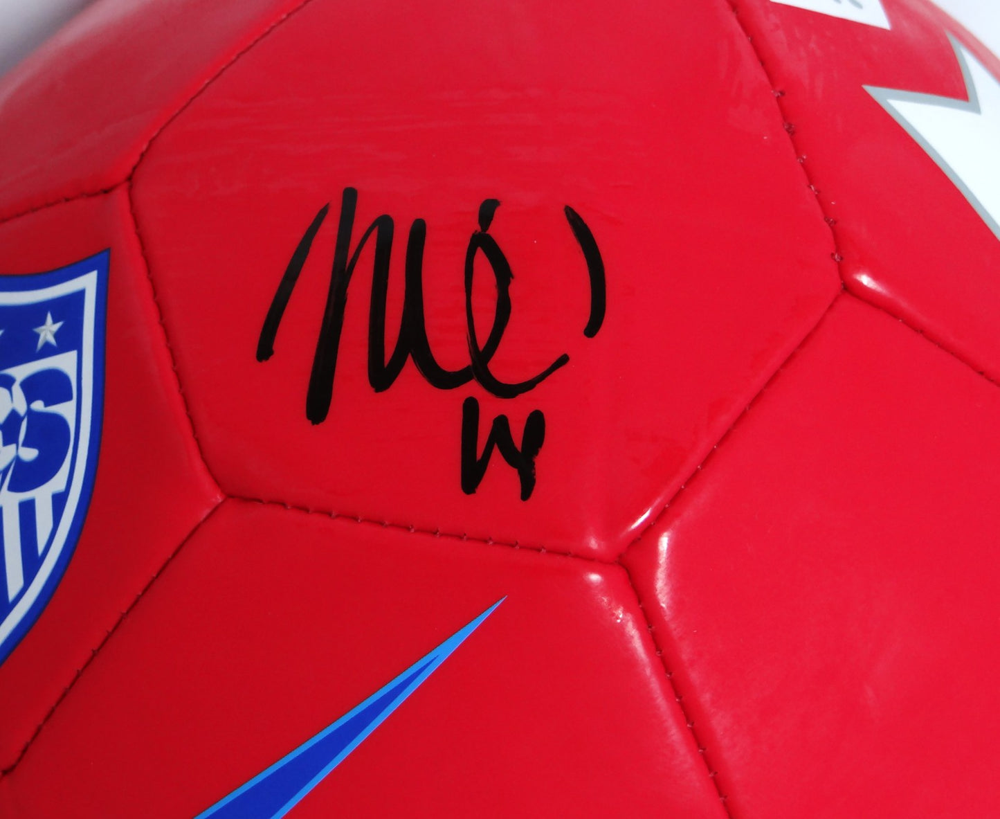 USWNT Multi-Signed Team USA Nike Soccer Ball (9 Signatures)