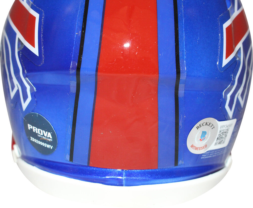Doug Flutie Signed Buffalo Bills Flash Alternate Mini Helmet