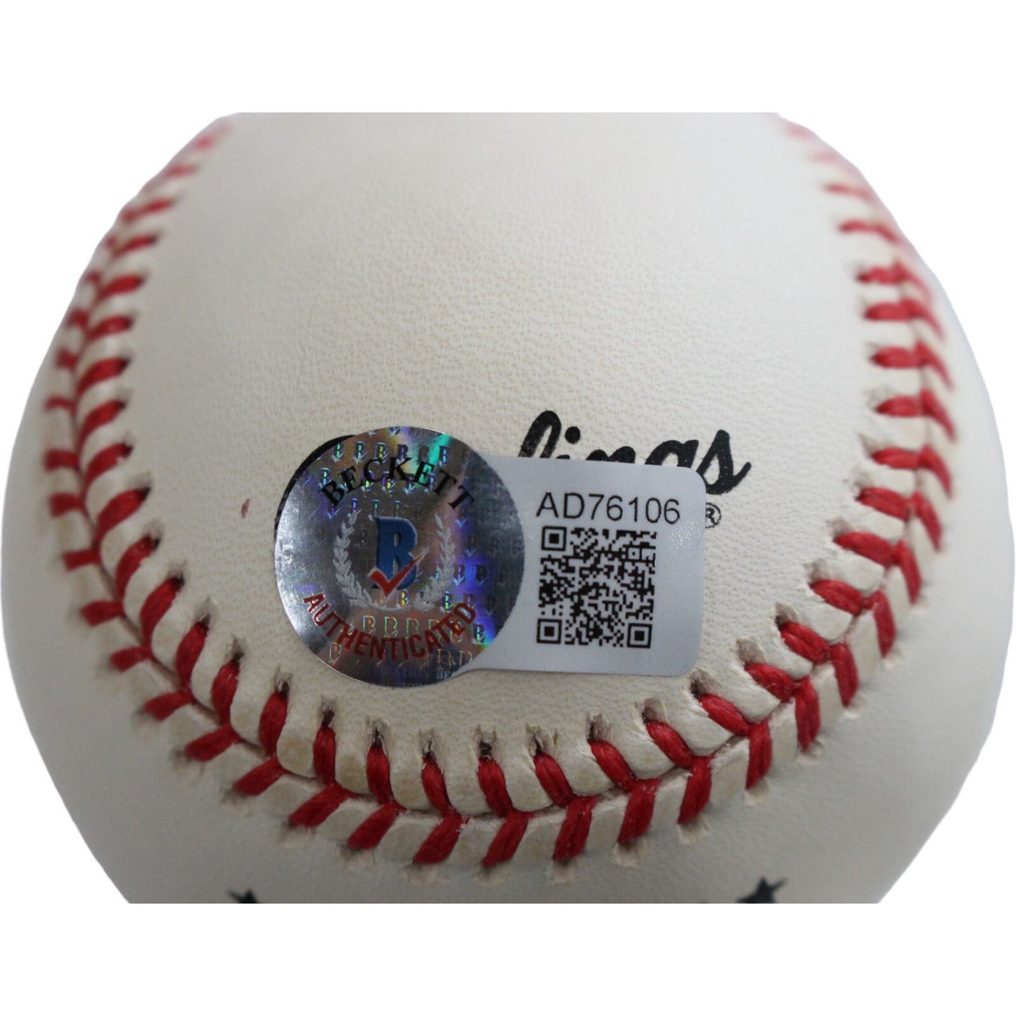 Larry Walker Autographed Colorado Rockies National League Baseball