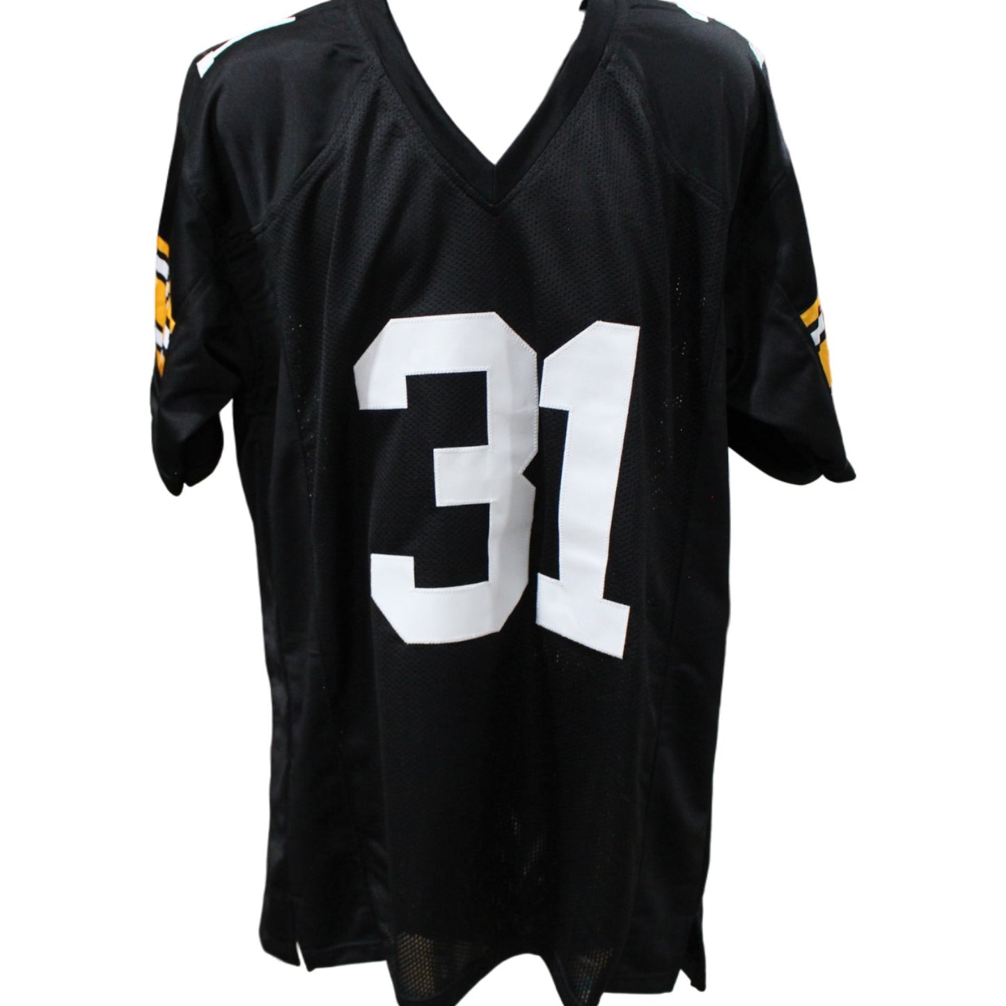 Donnie Shell Autographed Black Pro Style Jersey (HOF 2020 Inscription)