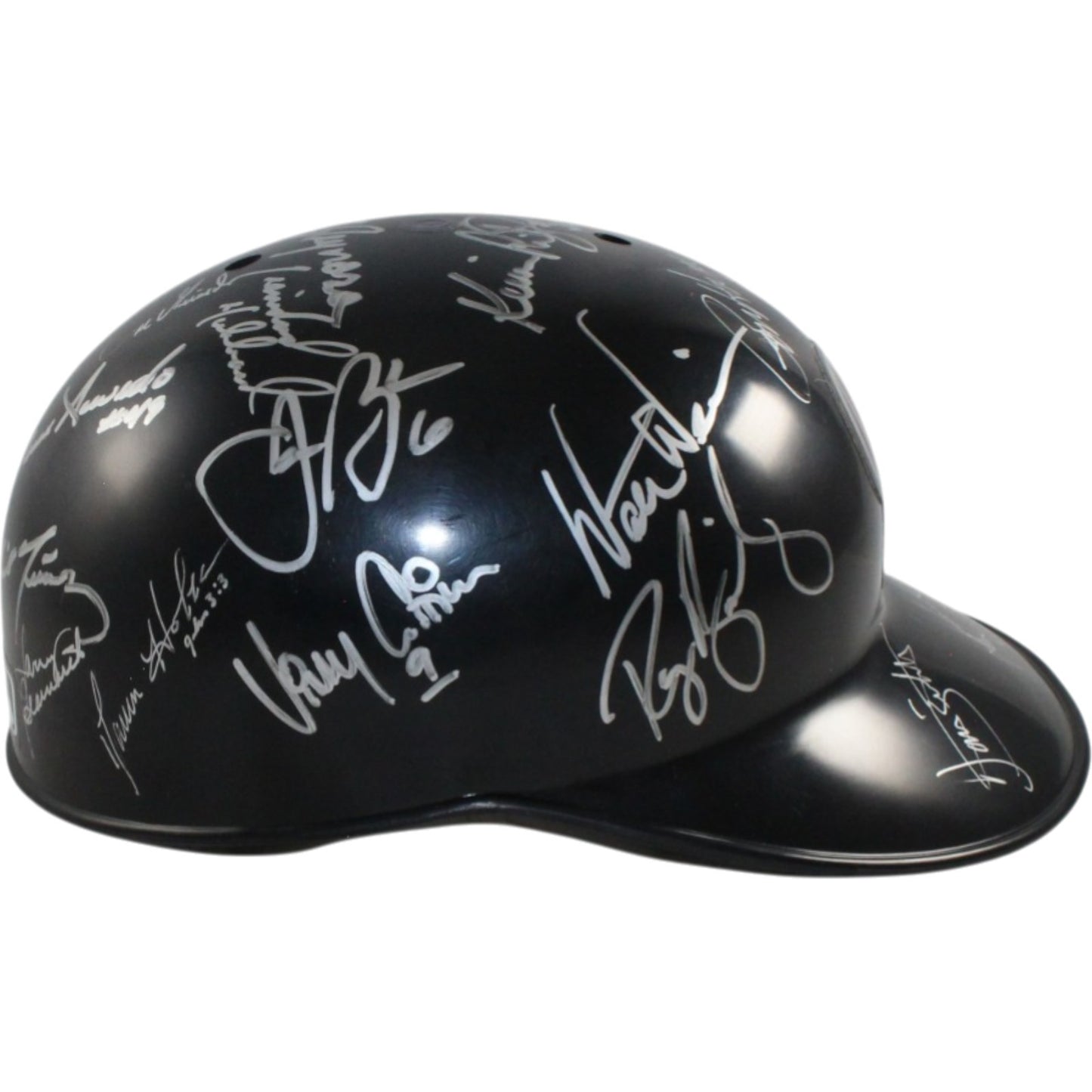 1995 Colorado Rockies Team Signed Multi-Signed Replica Baseball Helmet