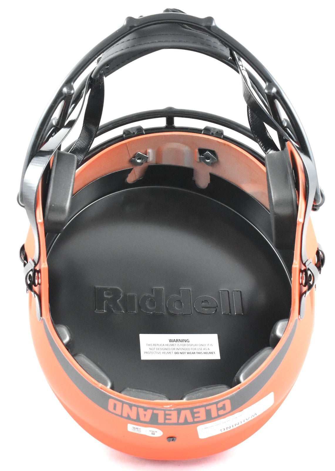 Nick Chubb Autographed Cleveland Browns Full Size Rave Speed Helmet