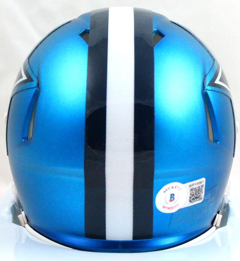 Dak Prescott Signed Dallas Cowboys Blaze Alternate Mini Helmet