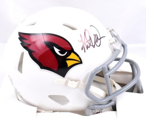 Kurt Warner Signed Arizona Cardinals Speed Mini Helmet - Black