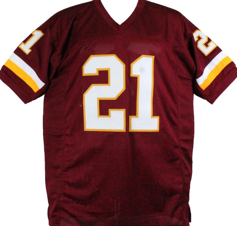 Earnest Byner Autographed Maroon Custom Football Jersey