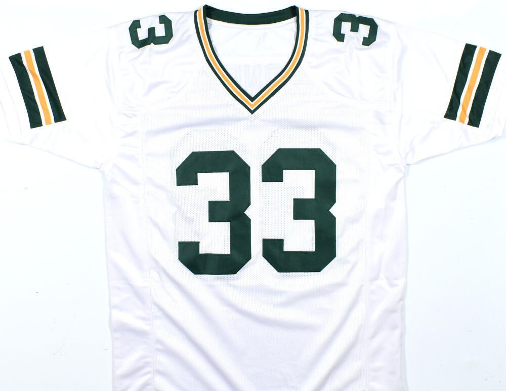 Aaron Jones Autographed White Custom Jersey