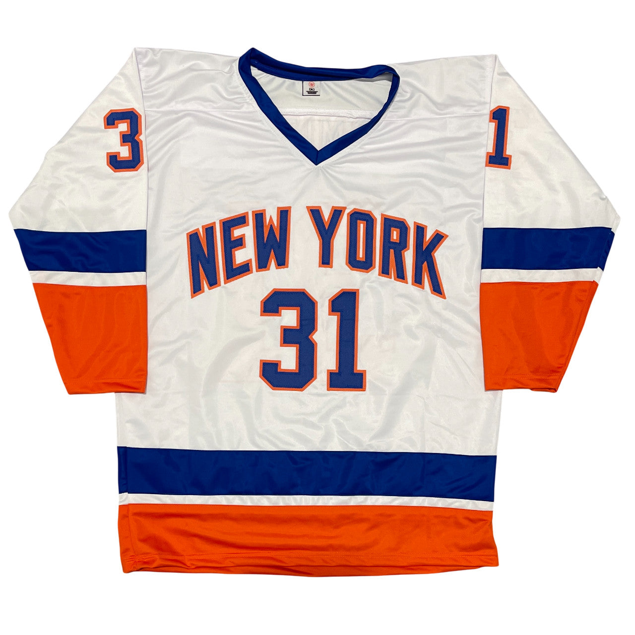 Billy Smith Signed New York Islanders Custom Hockey Jersey (3 Inscriptions)