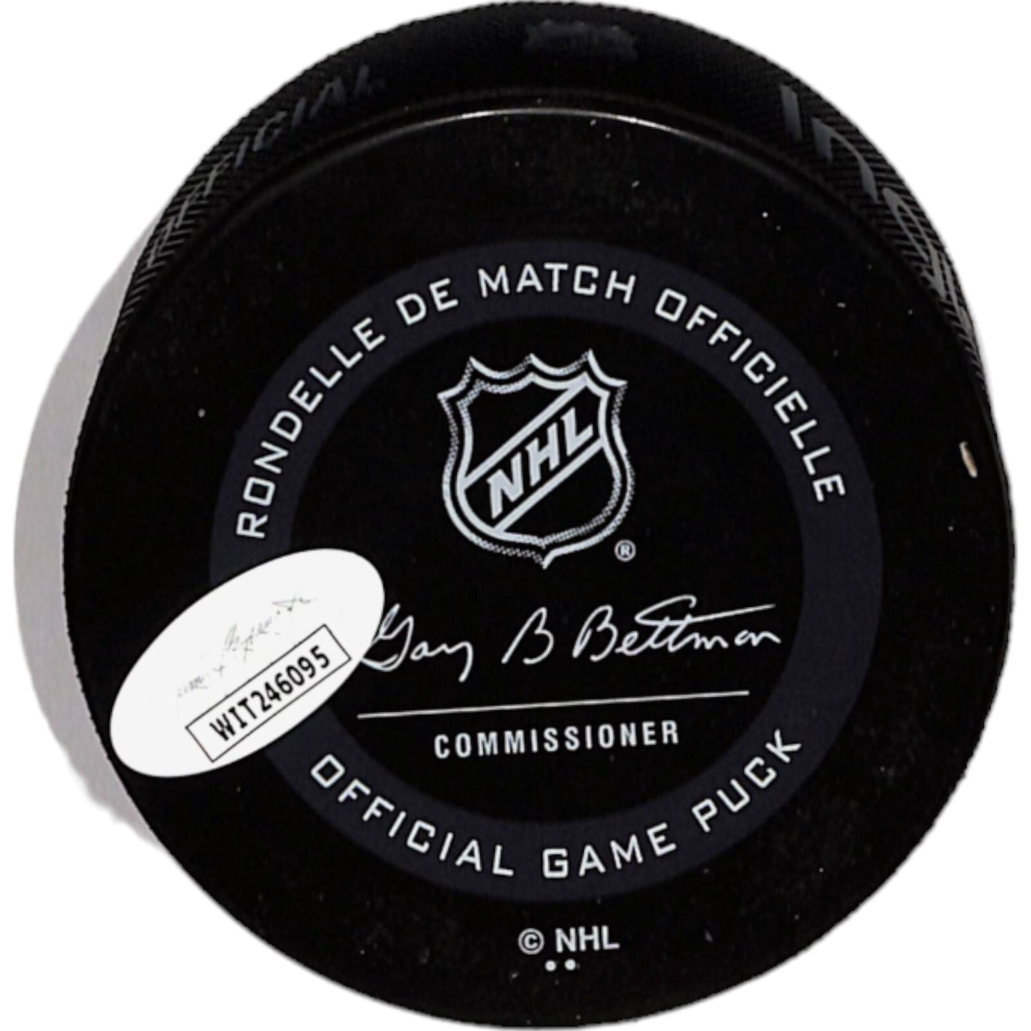 Nathan MacKinnon Signed Colorado Avalanche 2020 ASG Hockey Puck