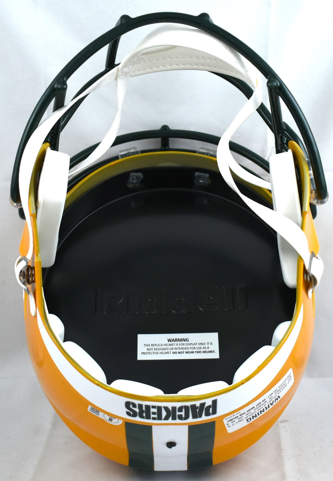 Lukas Van Ness Signed Green Bay Packers Full Size Speed Helmet