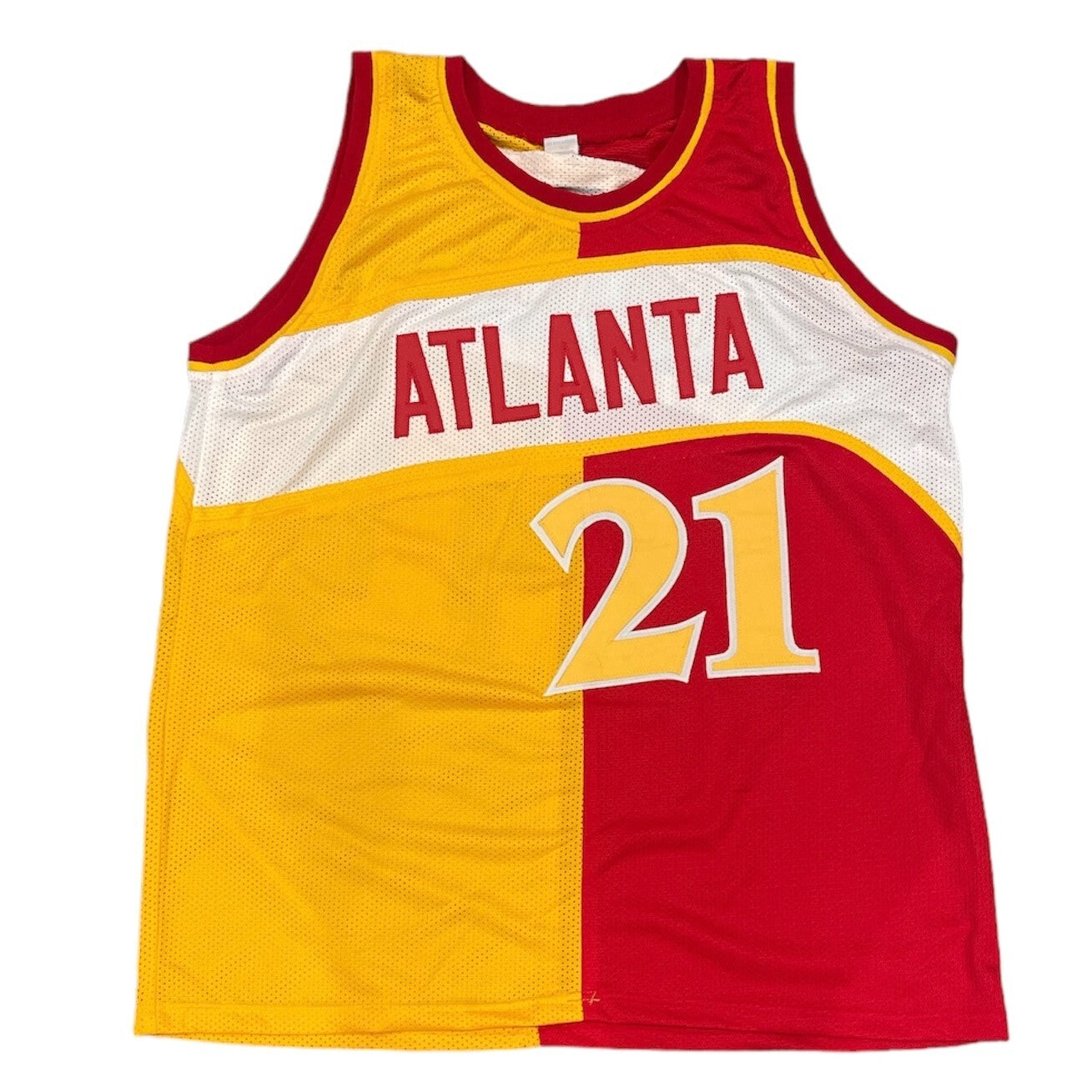 Dominique Wilkins Signed Atlanta Hawks Custom Basketball Jersey BAS