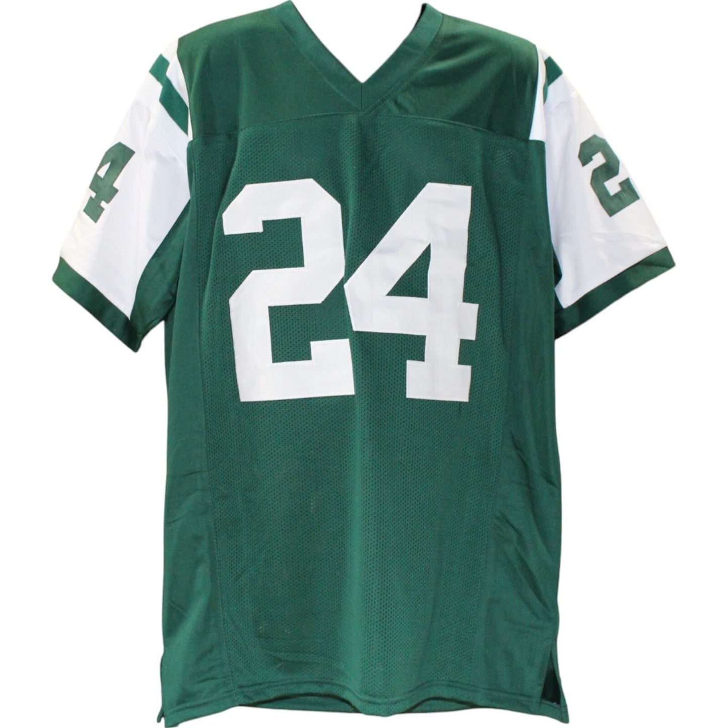 Darrelle Revis Signed Green Pro Style Jersey (Beckett COA)