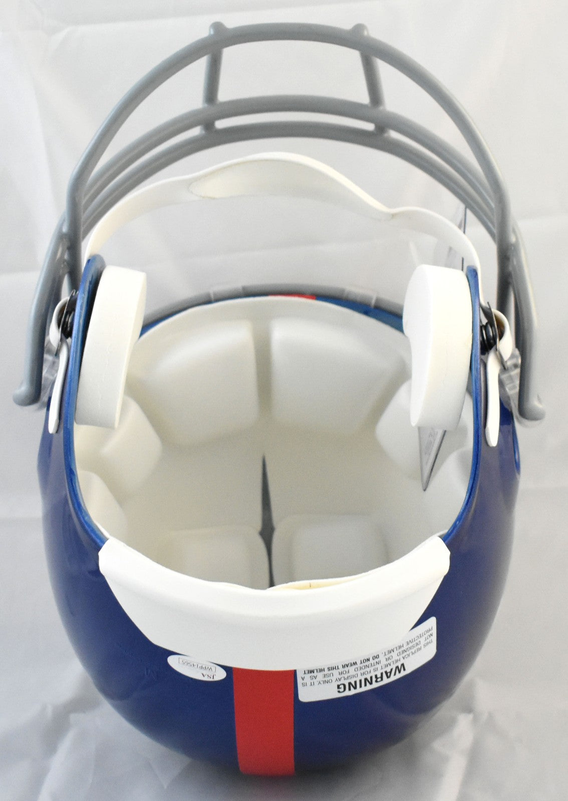 Michael Strahan Signed New York Giants Full Size Replica Helmet (HOF)