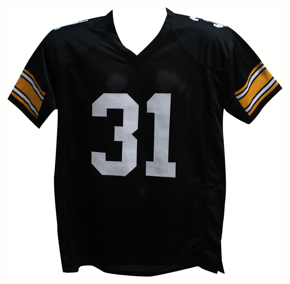 Donnie Shell Autographed Pittsburgh Steelers Custom Jersey (HOF)