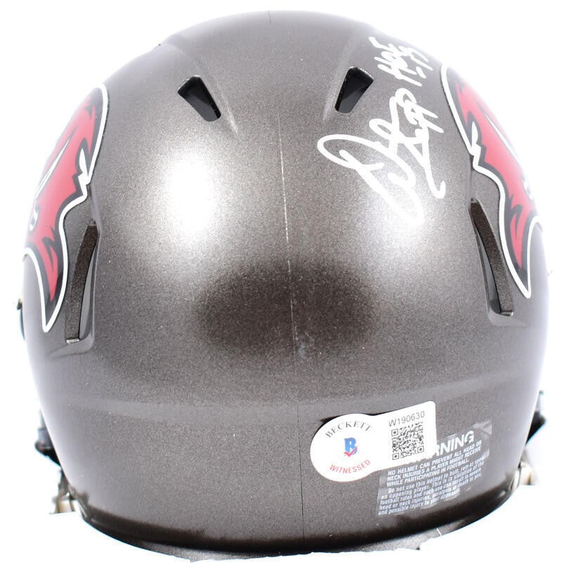 Warren Sapp Signed Tampa Bay Buccaneers 1997-2013 Speed Mini Helmet (HOF)