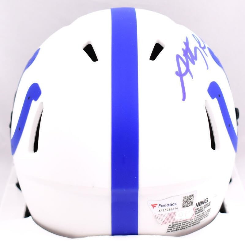 Anthony Richardson Signed Indianapolis Colts Lunar Speed Mini Helmet