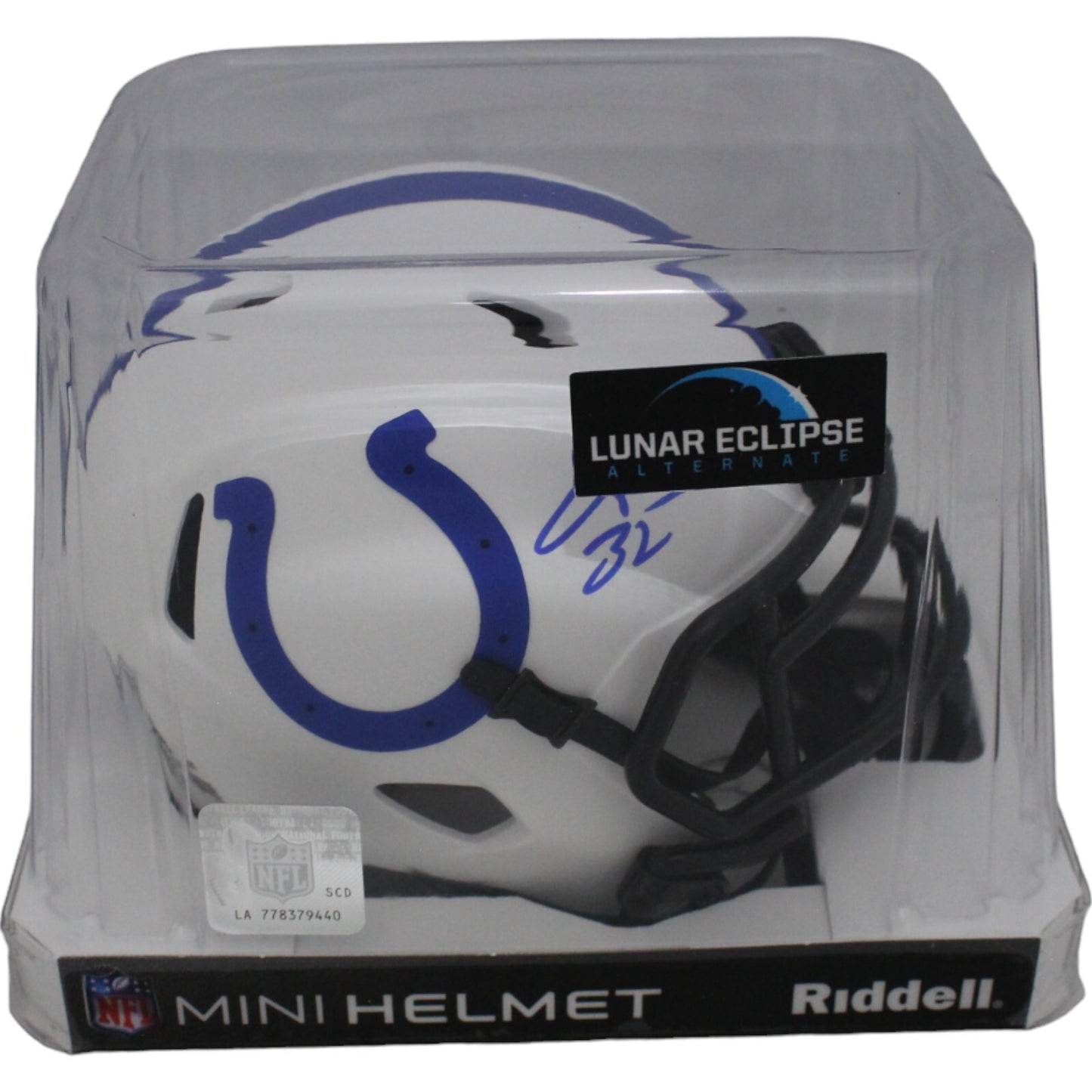 Edgerrin James Indianapolis Colts Lunar Eclipse Mini Helmet