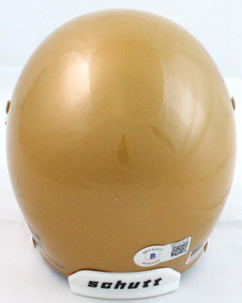 Chase Claypool Signed Notre Dame Fighting Irish Black Mini Helmet