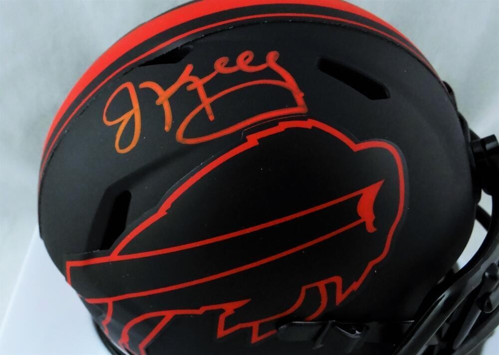 Jim Kelly Autographed Buffalo Bills Eclipse Mini Helmet