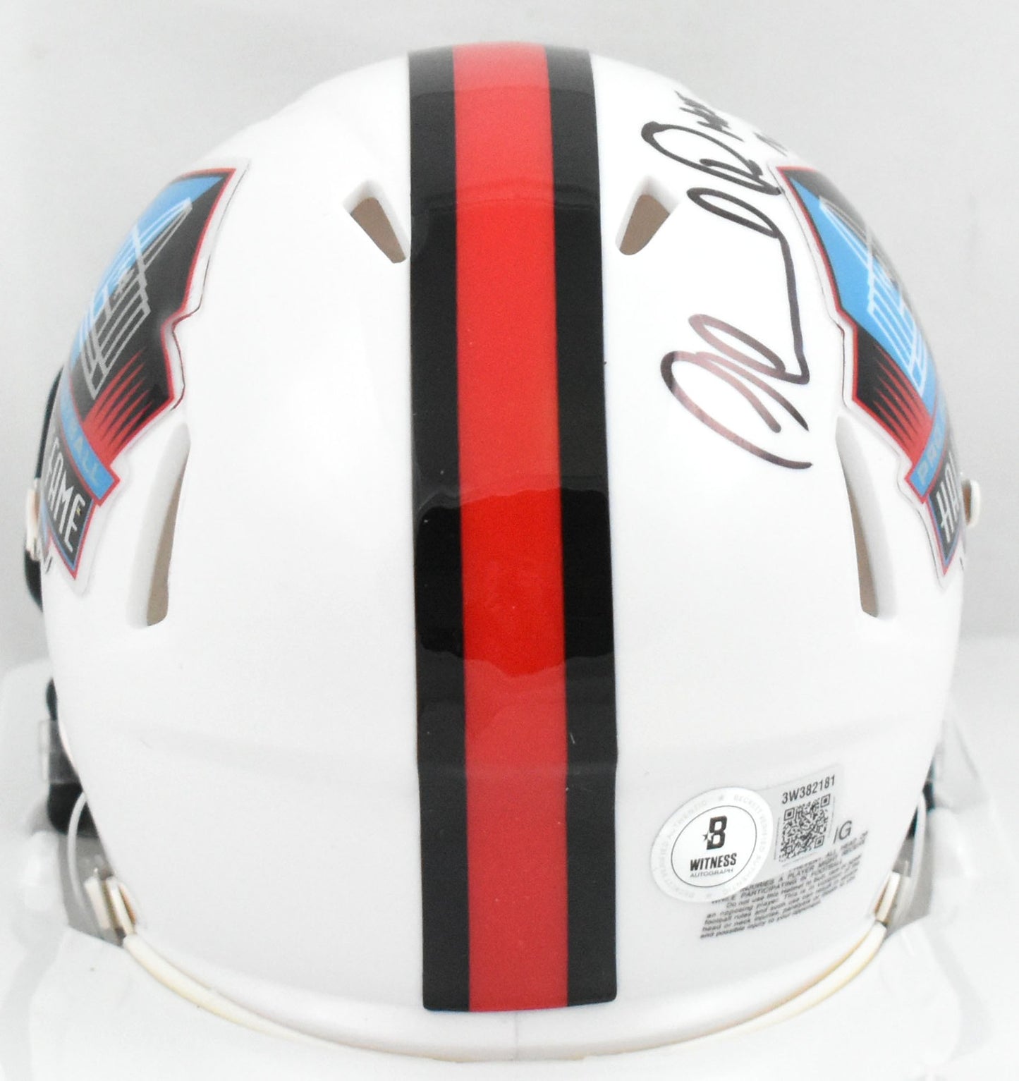 Orlando Pace Signed St. Louis Rams Hall of Fame Mini Helmet