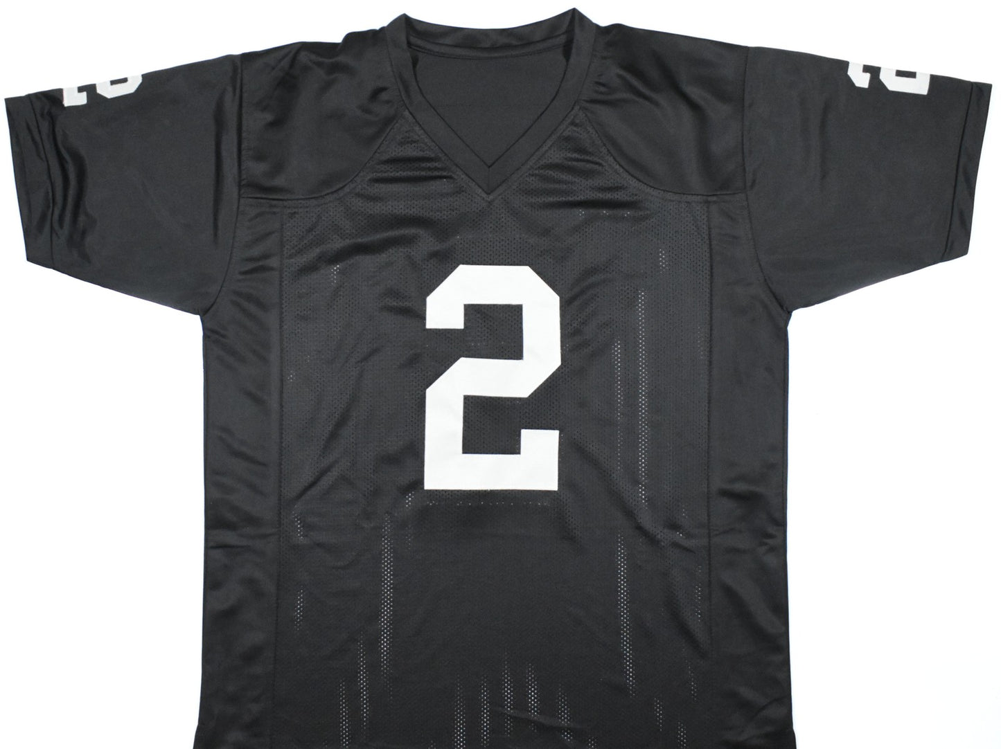 Ashton Jeanty Autographed Las Vegas Raiders Style Custom Black Jersey