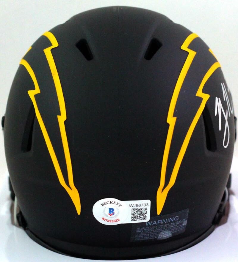 Rodney Harrison Signed San Diego Chargers Eclipse Mini Helmet