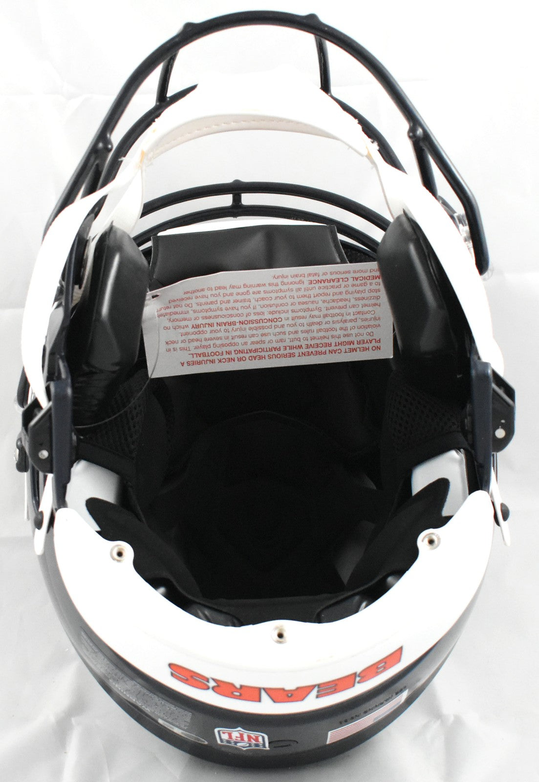 Mike Singletary Signed Chicago Bears Full Size Speedflex Helmet HOF Inscription