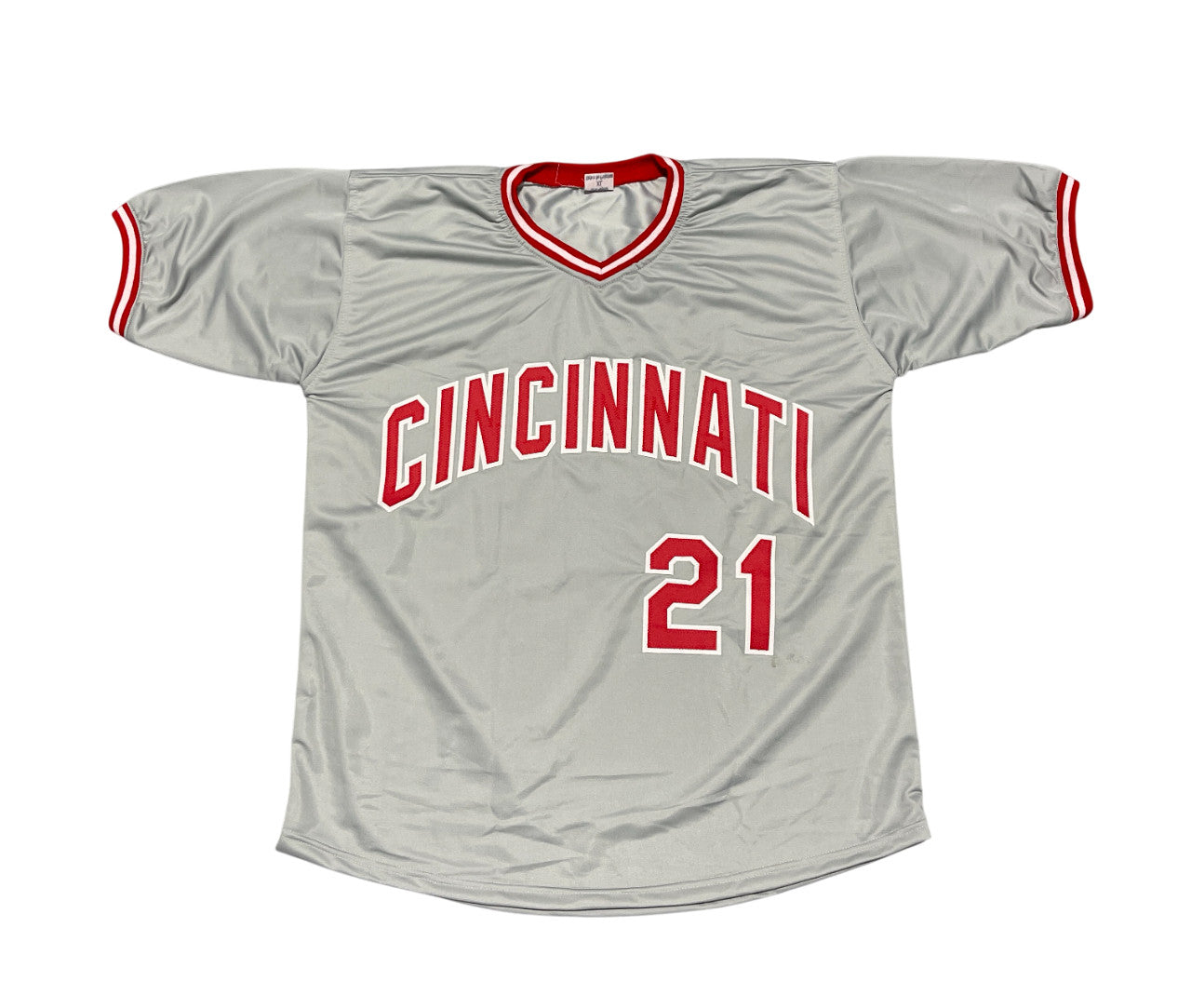 Paul O'Neill Signed Cincinnati Reds Custom Jersey (90 WS Champ)