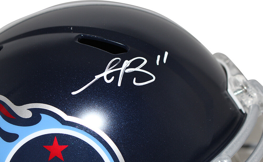 AJ Brown Signed Tennessee Titans Full Size Speed Replica Helmet