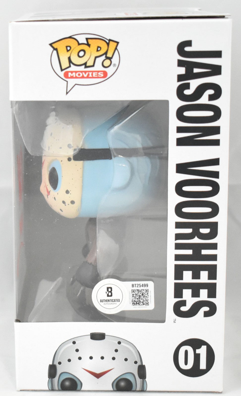 Kane Hodder Signed Jason Voorhees Friday the 13th Funko Pop #01