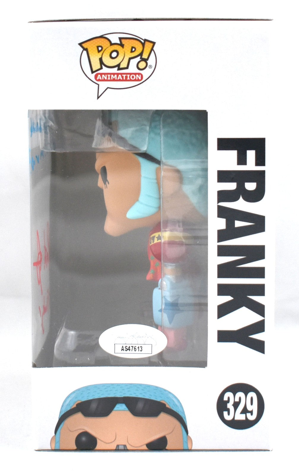 Patrick Seitz Signed One Piece Franky Funko Pop #329