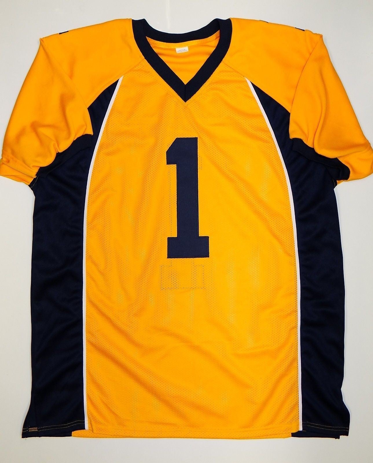 DeSean Jackson Signed Gold Custom College Style Jersey
