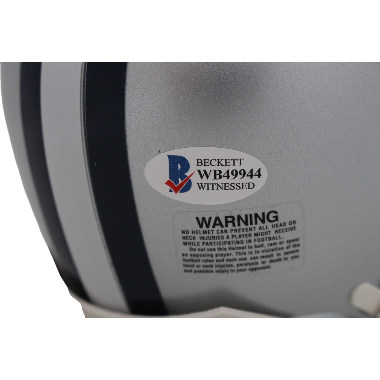 Roger Staubach Signed Dallas Cowboys VSR4 Mini Helmet (HOF)