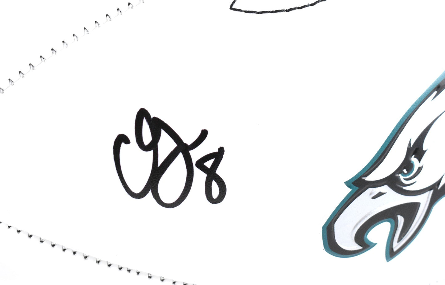 CJ Gardner-Johnson Signed Philadelphia Eagles Logo Football - SB LIX Champs