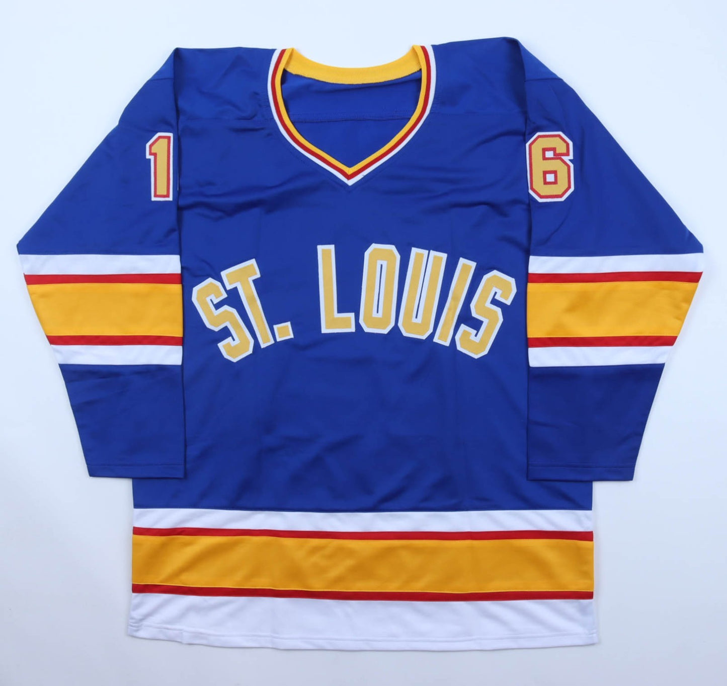 Brett Hull Signed St. Louis Blues Custom Hockey Jersey (Beckett COA)